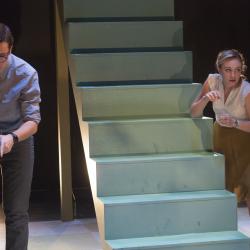 Emilie Krause and Adam Hammet in Radiant Vermin. Photo: Katie Reing 