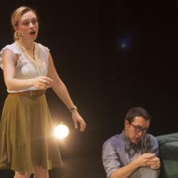 Emilie Krause and Adam Hammet in Radiant Vermin. Photo: Katie Reing 
