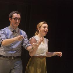 Emilie Krause and Adam Hammet in Radiant Vermin. Photo: Katie Reing 