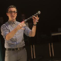 Adam Hammet in Radiant Vermin. Photo: Katie Reing 