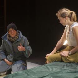 Emilie Krause and Eleni Delopoulos in Radiant Vermin. Photo: Katie Reing 