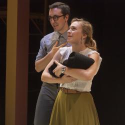 Emilie Krause and Adam Hammet in Radiant Vermin. Photo: Katie Reing 