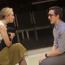 Emilie Krause and Adam Hammet in Radiant Vermin. Photo: Katie Reing 