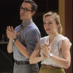 Emilie Krause and Adam Hammet in Radiant Vermin. Photo: Katie Reing 