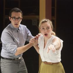 Emilie Krause and Adam Hammet in Radiant Vermin. Photo: Katie Reing 