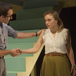 Emilie Krause and Adam Hammet in Radiant Vermin. Photo: Katie Reing 