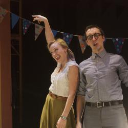 Emilie Krause and Adam Hammet in Radiant Vermin. Photo: Katie Reing 