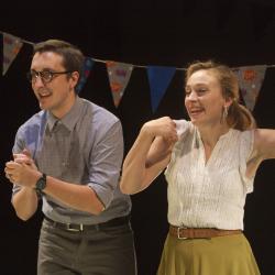 Emilie Krause and Adam Hammet in Radiant Vermin. Photo: Katie Reing 