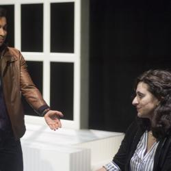 Samy el-Noury and Felicia Leicht in Swallow. Photo: Katie Reing.