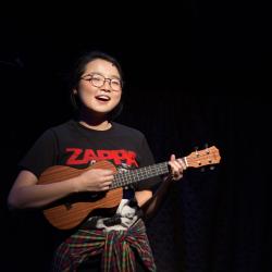 Claris Park in The Monster in the Hall. Photo: Benjamin MacMaster