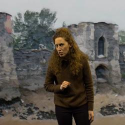Actress Alice Yorke in promotional images for How to Be Brave. Photography: Michael Long. Scenic Imagery: Marie Laster