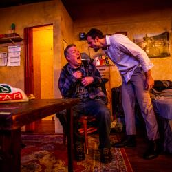 Mike Dees and Grant Struble in a production image for The Night Alive. Photo: Ashley Smith of Wide Eyed Studios.