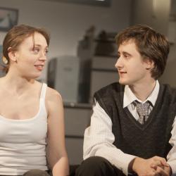 Emilie Krause and Aubie Merrylees in My Romantic History. Photo: Katie Reing