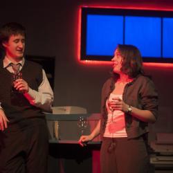 Emilie Krause and Aubie Merrylees in My Romantic History. Photo: Katie Reing