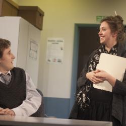 Aubie Merrylees and Jenna Horton in My Romantic History. Photo: Katie Reing