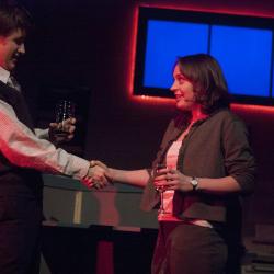 Emilie Krause and Aubie Merrylees in My Romantic History. Photo: Katie Reing