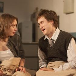 Emilie Krause and Aubie Merrylees in My Romantic History. Photo: Katie Reing