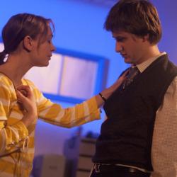 Emilie Krause and Aubie Merrylees in My Romantic History. Photo: Katie Reing