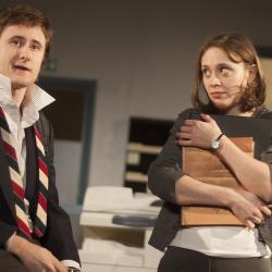 Emilie Krause and Aubie Merrylees in My Romantic History. Photo: Katie Reing