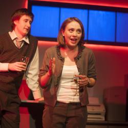 Emilie Krause and Aubie Merrylees in My Romantic History. Photo: Katie Reing
