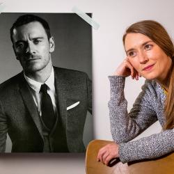 Amy Frear in a promotional image for Finding Fassbender. Photo: Wide Eyed Studios