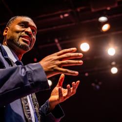 Walter DeShields in Once Upon a Bridge