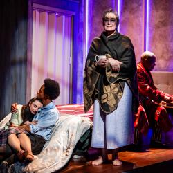 Taylor Congdon, Gabe Moses, Mary Martello, and Kirk Wendell Brown in Lovesong. Photo by Ashley Smith of Wide Eyed Studios.