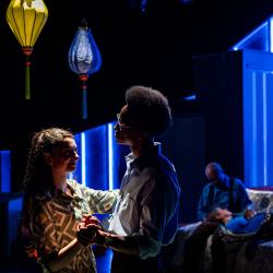 Taylor Congdon, Gabe Moses, Kirk Wendell Brown, and Mary Martello in Lovesong. Photo by Ashley Smith of Wide Eyed Studios.
