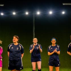 Asha Bagal Kelly, Leanna Doyle, K. O'Rourke, V. Sterling, Page Whitman; Photo by Ashley Smith of Wide Eyed Studios