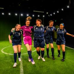 Asha Bagal Kelly, Leanna Doyle, K. O'Rourke, V. Sterling, Page Whitman; Photo by Ashley Smith of Wide Eyed Studios