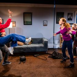 Photo Credit: Ashley Smith of Wide Eyed Studios; From L to R: Adam Howard, Madeleine Garcia, Alice Yorke, and Megan Bellwoar