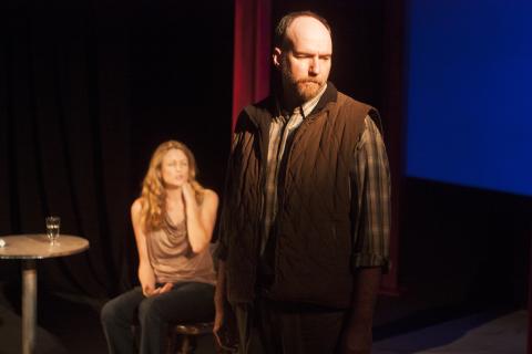 Emma Gibson and Brian McCann in A Slow Air. Photo: Katie Reing