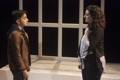 Samy el-Noury and Felicia Leicht in Swallow. Photo: Katie Reing.